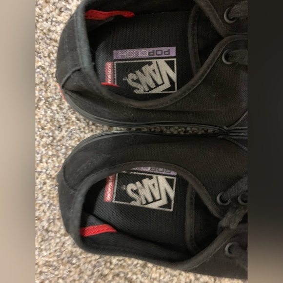 Vans Authentic (Pop Cush) (all black) - Picture 3 of 4